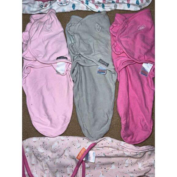 Lot of 5 Swaddle Me Sleep Sacks, 4- Sm/Md, 1- LG, 100% Cotton - Picture 2 of 9